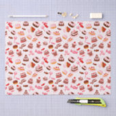 Papier Mousseline Desserts doux (Artisanat)