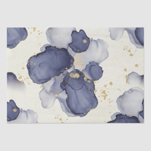 Papier Mousseline Dessin Abstrait, par Natasha Us (Recto)