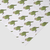 Papier Mousseline dessin animé d'oiseaux de Kakapo (Détail)