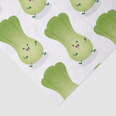 Papier Mousseline dessin animé mignon de bok choy (Détail)