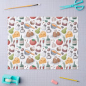 Papier Mousseline Dessin caricature et boisson Découpage (Artisanat)