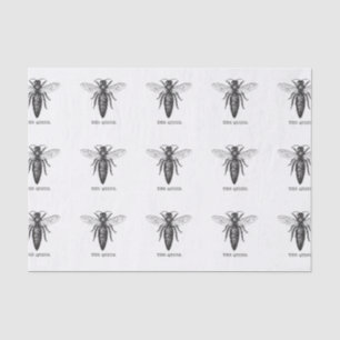Papier Mousseline Dessin classique de l'illustration de Queen Bee