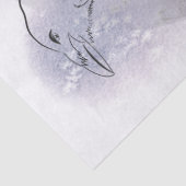 Papier Mousseline Dessin d'aquarelle Raven Bird Découpage (Détail)