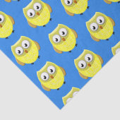 Papier Mousseline Dessin de bébé hibou (Détail)