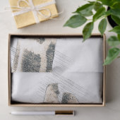 Papier Mousseline Dessin de girafe (Cadeau)