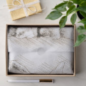 Papier Mousseline Dessin de lapin (Cadeau)