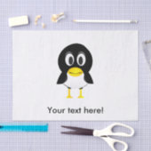 Papier Mousseline Dessin de pingouin pour bébé (Artisanat)