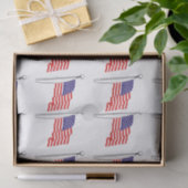 Papier Mousseline Dessin d'indicateur d'onde USA #1 (Cadeau)