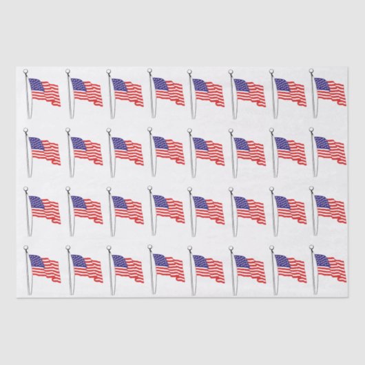 Papier Mousseline Dessin d'indicateur d'onde USA #1 (Recto)