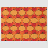 Papier Mousseline Dessin du Citrouille de Thanksgiving (Recto)
