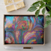 Papier Mousseline Dessin moderne de peintures (Cadeau)