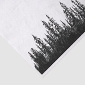 Papier Mousseline Dessin noir rustique silhouette de la bande dessin (Détail)