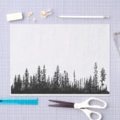 Papier Mousseline Dessin noir rustique silhouette de la bande dessin (Artisanat)