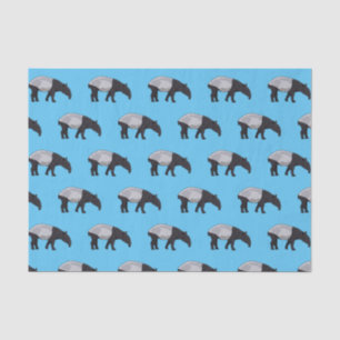 Papier Mousseline Dessin sur Tapir