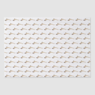 Papier Mousseline Dessin vintage de requin marteau