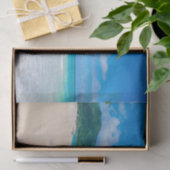 Papier Mousseline Destination tropicale Plage Pittoresque Photo (Cadeau)