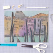 Papier Mousseline Destinations | Deux gondolas à Venise (Artisanat)