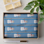 Papier Mousseline Détective de Snowman amusante et fantaisiste (Cadeau)