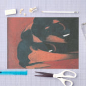 Papier Mousseline Deux éléphants par Amrita Sher-Gil (Artisanat)