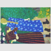 Papier Mousseline Deux Filles, Edouard Vuillard (Recto)