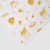 Papier Mousseline Deux fois comme Sweet Honey Twins Cadeau (Détail)