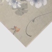 Papier Mousseline Deux insectes à Bindweed par Ohara Koson (Détail)