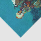 Papier Mousseline Deux lunes par Frank Tenney Johnson (Détail)