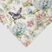 Papier Mousseline Deux papillons sur la page de découpage à motifs f (Détail)