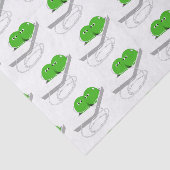 Papier Mousseline Deux Pois Dans Un Pois (Détail)