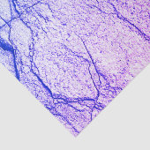 Papier Mousseline Deux tons de marbre pourpre (Détail)