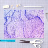 Papier Mousseline Deux tons de marbre pourpre (Artisanat)