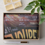 Papier Mousseline Dévasté Par Gravité Halloween Trou Horreur Noir (Cadeau)