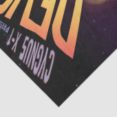 Papier Mousseline Dévasté Par Gravité Halloween Trou Horreur Noir (Détail)