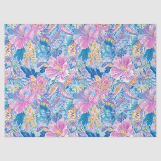Papier Mousseline Devina Lily - Anenome Collette Wrapping Paper (Recto)