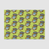 Papier Mousseline Dexter "Eureka!" Halftone Callout Graphic (Recto)