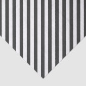 Papier Mousseline Diagonal black and white stripes  pattern (Détail)
