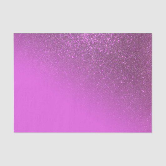 Papier Mousseline Diagonal Magenta Purple Parties scintillant Dégrad (Recto)