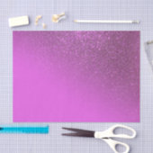 Papier Mousseline Diagonal Magenta Purple Parties scintillant Dégrad (Artisanat)