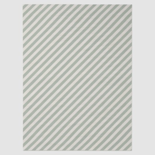 Papier Mousseline Diagonale verte blanche (Recto)