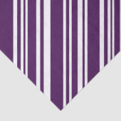 Papier Mousseline Diagonale violet et blanc (Détail)