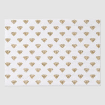 Diamants de Parties scintillant d'or