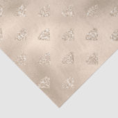 Papier Mousseline Diamants de Parties scintillant Gold White Glitz (Détail)