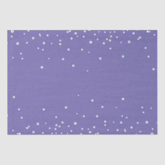 Papier Mousseline Diamants pourpres (Recto)