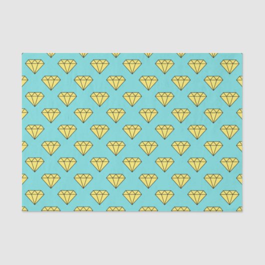 Papier Mousseline Diamond Pattern (Recto)