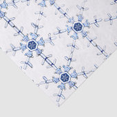 Papier Mousseline Diamond Snowflake Pattern Wrapping Paper (Détail)