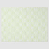 Papier Mousseline Diamond Trellis Spring Green - White (Recto)