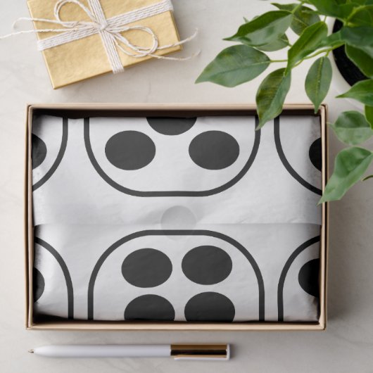 Papier Mousseline Dice Roll fête d'anniversaire (Cadeau)