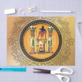 Papier Mousseline Dieu Anubis (Artisanat)