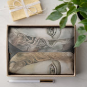 Papier Mousseline Dieux primitifs Céleste nuit Ciel Art Découpage (Cadeau)