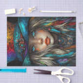 Papier Mousseline Différent1 (Artisanat)